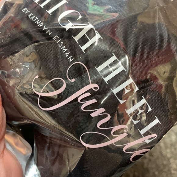 - Free people high heel jungle mercury tights black one size - Picture 3 of 3